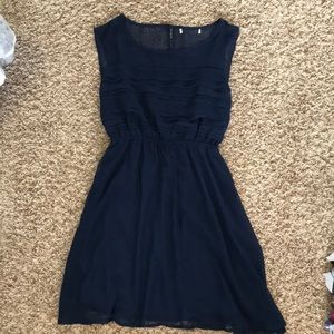 navy dress